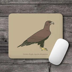 Mousepad Águia ouro