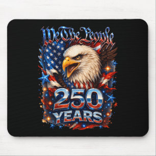 Mousepad Águia Patriótica dos EUA Aniversário de 250 anos 2
