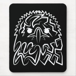 Mousepad Águia Tribal Negra