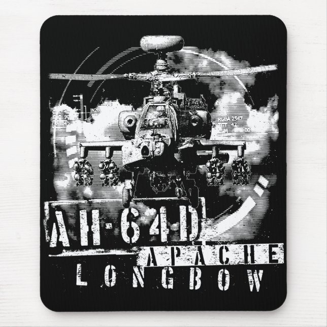 Mousepad AH-64D Apache Longbow (Frente)