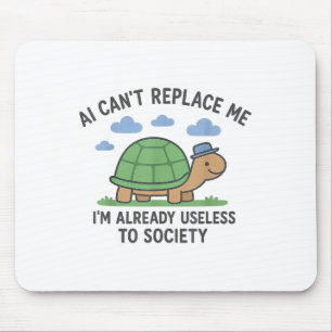 Mousepad Ai não pode me substituir, eu já estou inútil para