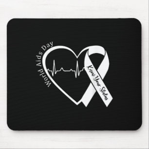 Mousepad Aids Suportam a Lei de Combate à AIDS no Mundo con