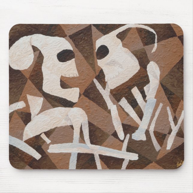 Mousepad "ainda de escuta" (Frente)