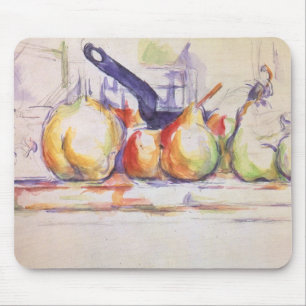 Mousepad Ainda vida com a caçarola por Paul Cezanne