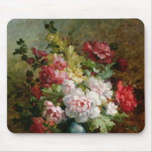 Mousepad Ainda vida com flores e partitura
