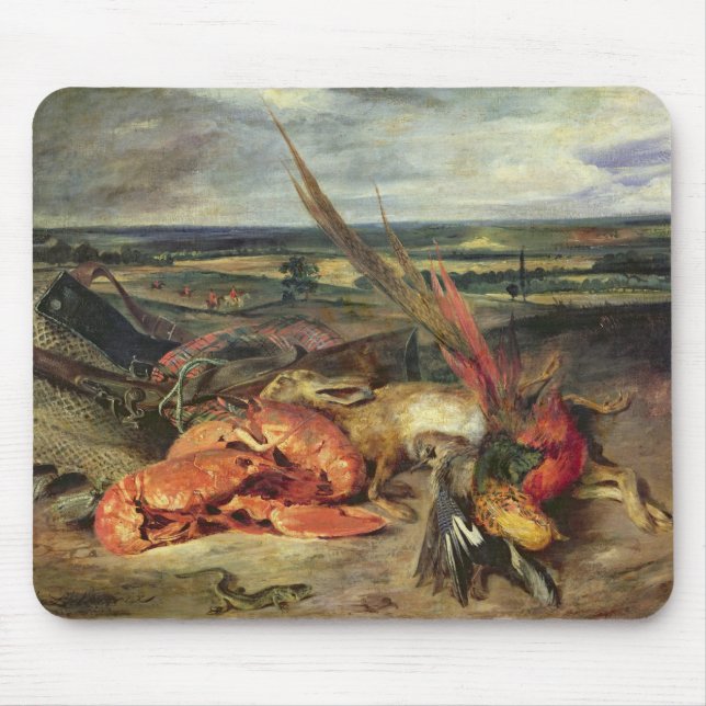 Mousepad Ainda vida com lagostas, 1826-27 (Frente)