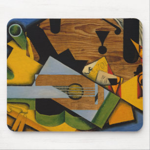 Mousepad Ainda vida com uma guitarra