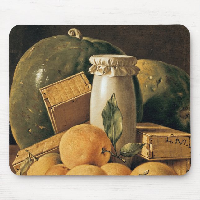 Mousepad Ainda vida das laranjas, melancia (Frente)