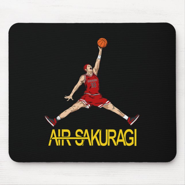 Mousepad Air Sakuragi Anime Style Bysketbyll Design (Frente)