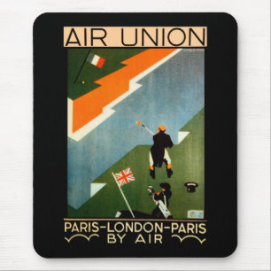 Mousepad Air Union ~ Paris-Londres-Paris, por Air Union