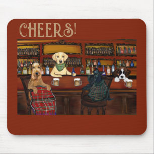 MOUSEPAD AIREDALE TERRIER & AMIGOS