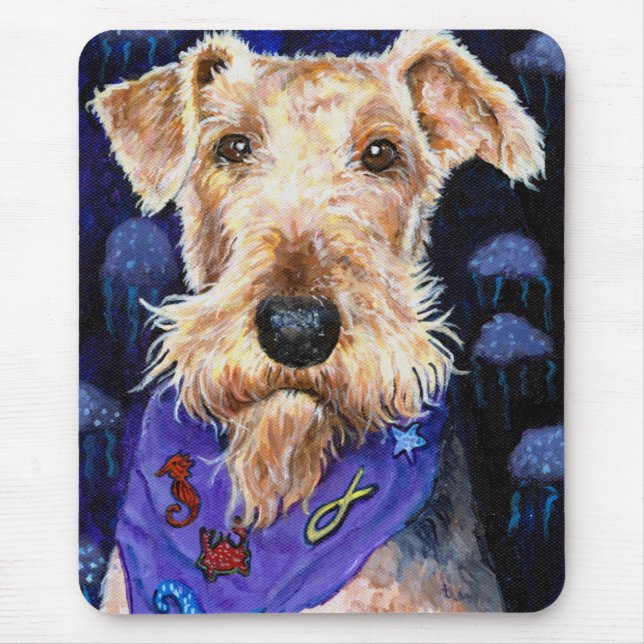Mousepad Airedale Terrier, Seadale (Frente)