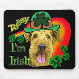 Mousepad Airedale Terrier St Patricks