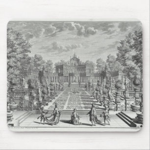 Mousepad Ajustando-se para uma ópera em um jardim, 'de