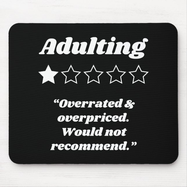 Mousepad Ajustando uma revisão de estrela (Frente)