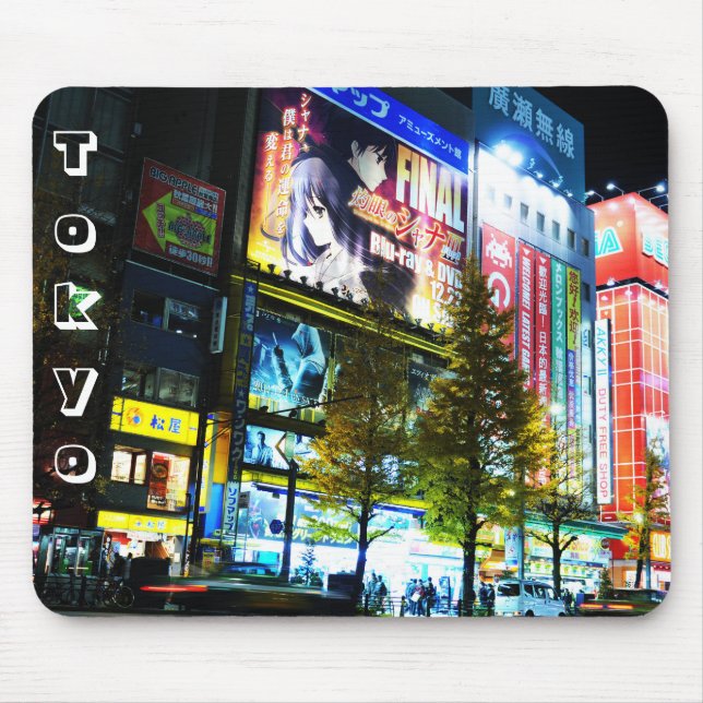 Mousepad Akihabara (cidade elétrica) em Tokyo, Japão (Frente)