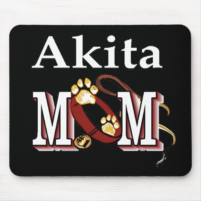 Mousepad Akita Dog MOM (Frente)