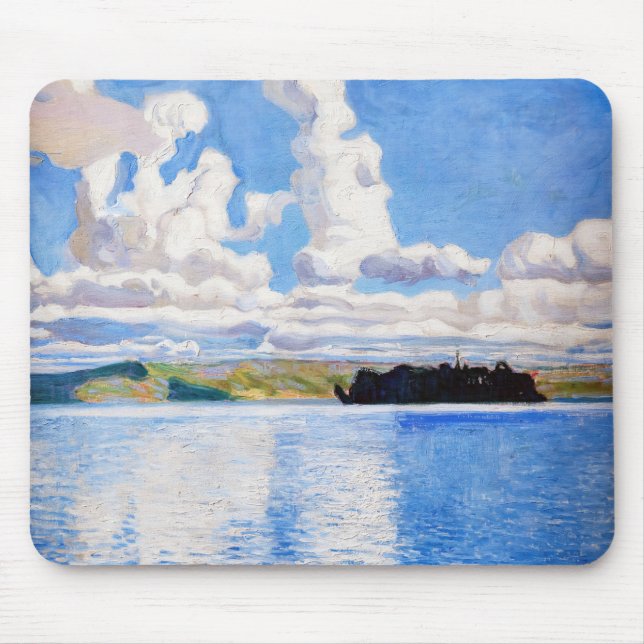 Mousepad Akseli Gallen-Kallela - Torres de Nuvem (Frente)