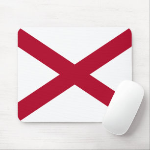 Mousepad Alabama: Cruz Vermelha de São André Bandeira