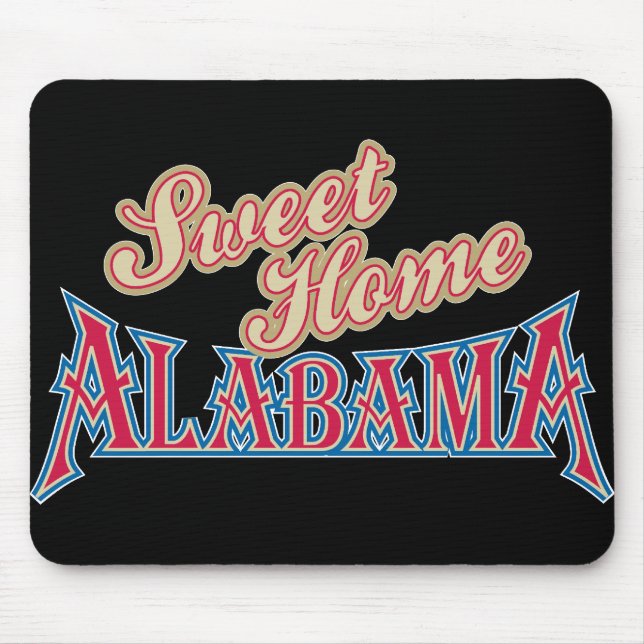 Mousepad Alabama está em casa (Frente)