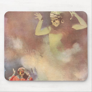 Mousepad Aladim Vintage e o Gênio da Lâmpada, Godwin