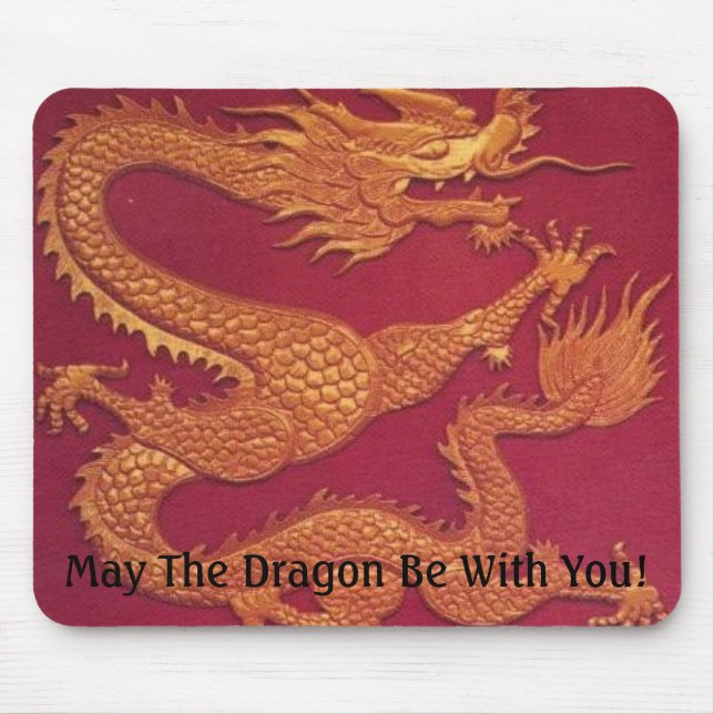 Mousepad Alameda da sorte do dragão (Frente)