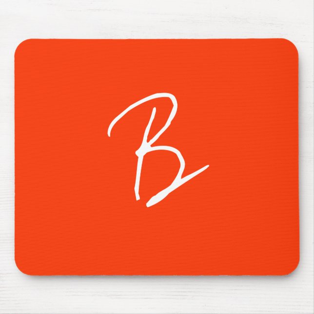 MOUSEPAD ALARANJADO (Frente)