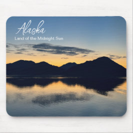 Mousepad Alasca - Terra do Cartão-Postal Sun Midnight