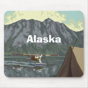 Mousepad Alaska Bush Plane Souvenirs