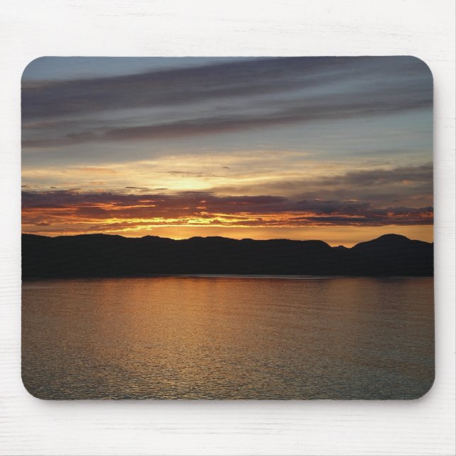 Mousepad Alaskan Sunset II Belo Alasca Fotografia (Frente)
