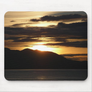 Mousepad Alaskan Sunset III Linda fotografia do Alasca