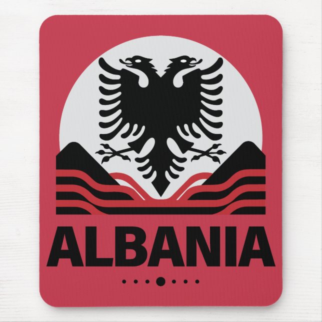 Mousepad Albânia União Europeia (Frente)