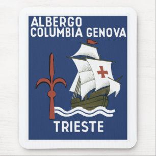 Mousepad Albergo Columbia Genoa ~ Trieste