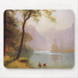 Mousepad Albert Bierstadt, Vale do Rio Kerns Califórnia