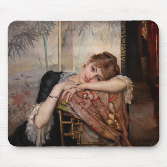 Mousepad Albert Edelsense - O Parisienne / Virginie (Frente)