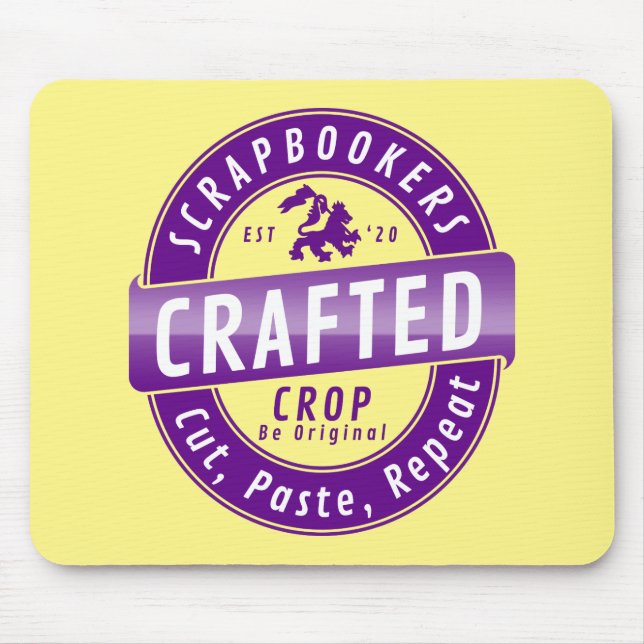 Mousepad Álbum de Recortes Cropper (Frente)