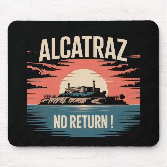 Mousepad Alcatraz. (Frente)