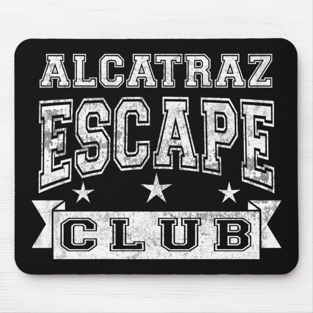 Mousepad Alcatraz Escape Club (Frente)