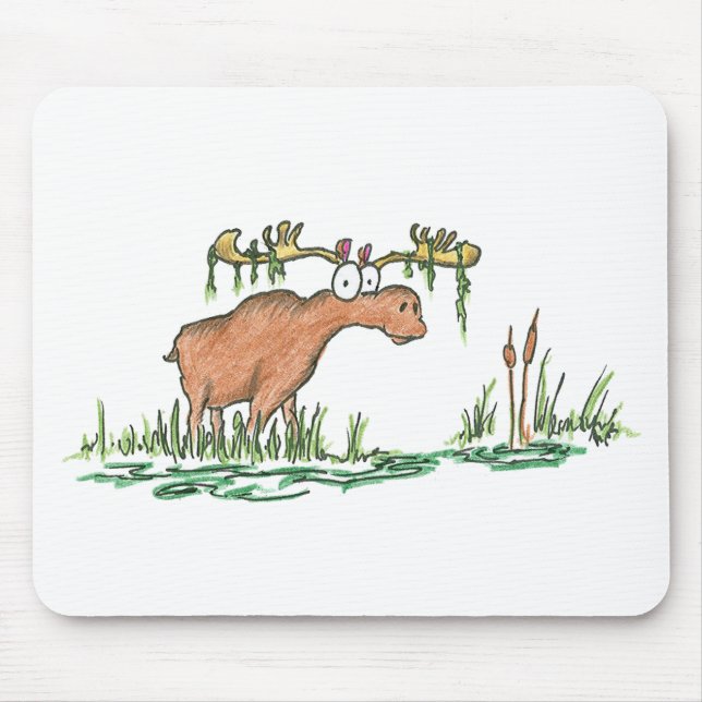 Mousepad Alces no fraco (Frente)