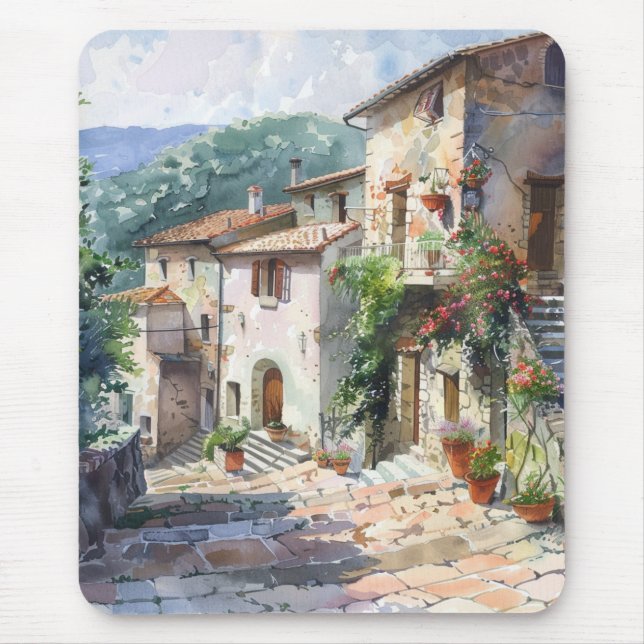 Mousepad Aldeia Italiana Antiga (Frente)