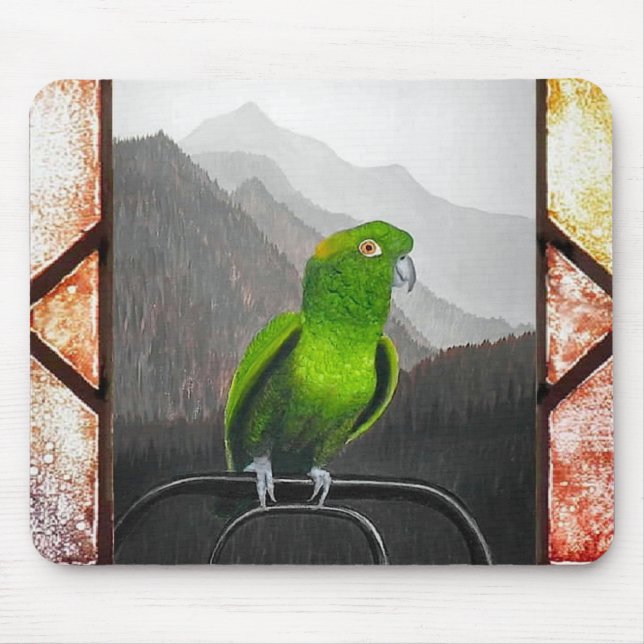 Mousepad Aldo Meu Papagaio Amazon (Frente)