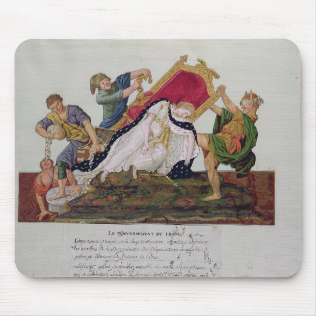 Mousepad Alegoria da reviravolta do trono (Frente)