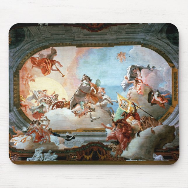 Mousepad Alegoria do casamento de Rezzonico a Savorgnan (Frente)