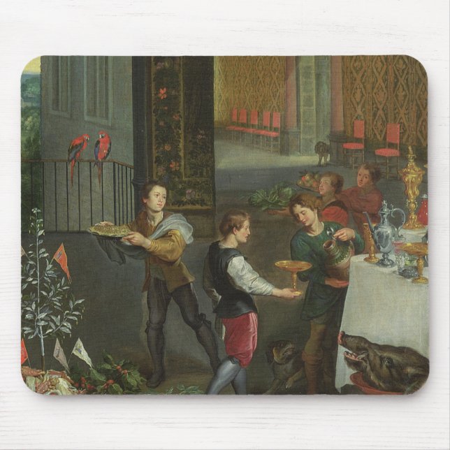 Mousepad Alegoria do gosto (Frente)