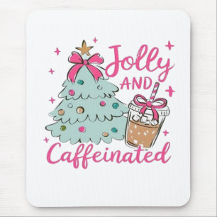 Mousepad Alegre e Cafeinado