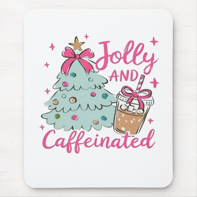 Mousepad Alegre e Cafeinado (Frente)