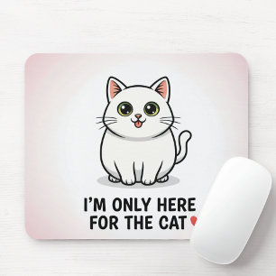 Mousepad Alegre Mouse Para Gatos No Dia Dos Namorados - Est