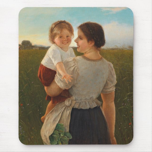 Mousepad Alegria da Mãe (Mãe e Filha Adoráveis) (Frente)