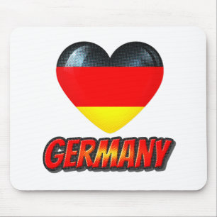 Mousepad Alemanha Heart