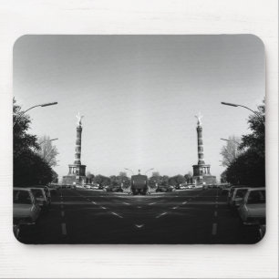 Mousepad Alemanha Vintage Berlim Rua 17 de Junho 1970 Rato